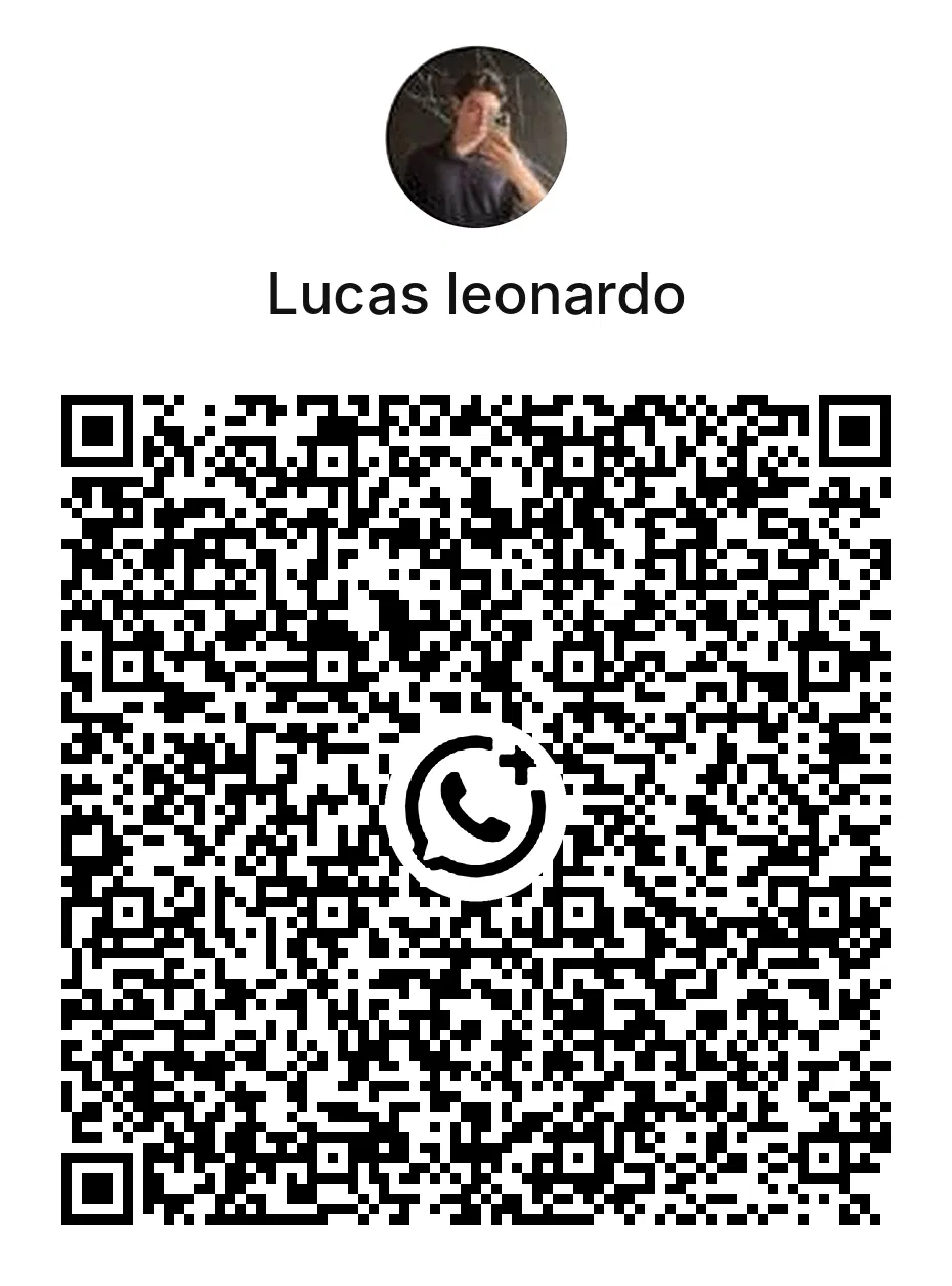 QR code pour nous contacter sur WhatsApp